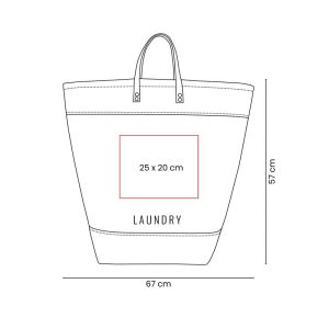 CESTO PARA ROPA ZOE